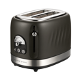 BODEN STARK 2-SLICE STAINLESS STEEL TOASTER CHARCOAL BODE