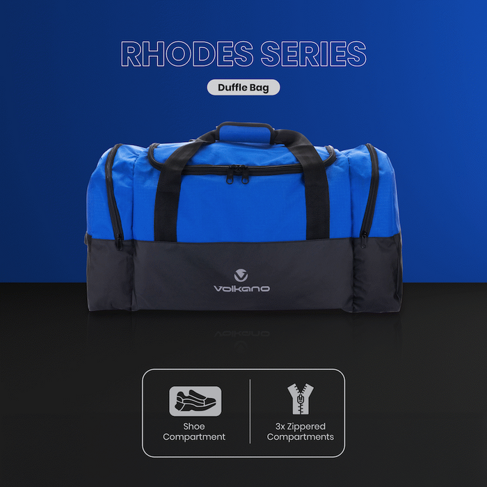 VOLKANO RHODES 70L DUFFLE – BLUE VOLK