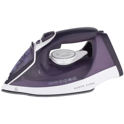 BODEN STARK CERAMIC STEAM IRON - PURPLE