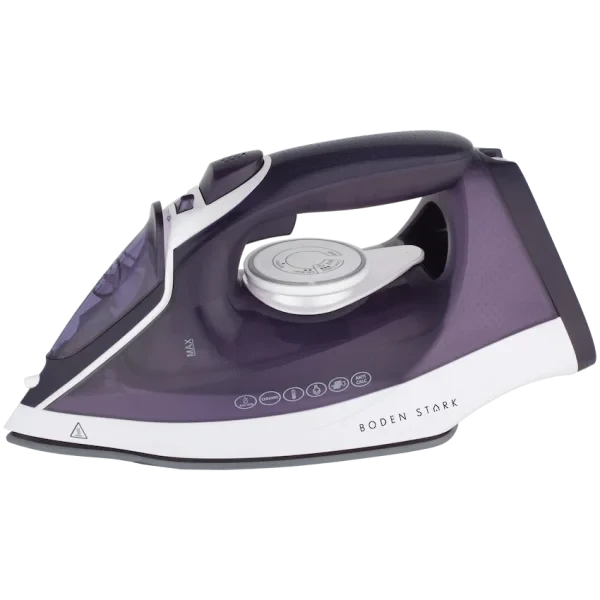 BODEN STARK CERAMIC STEAM IRON - PURPLE