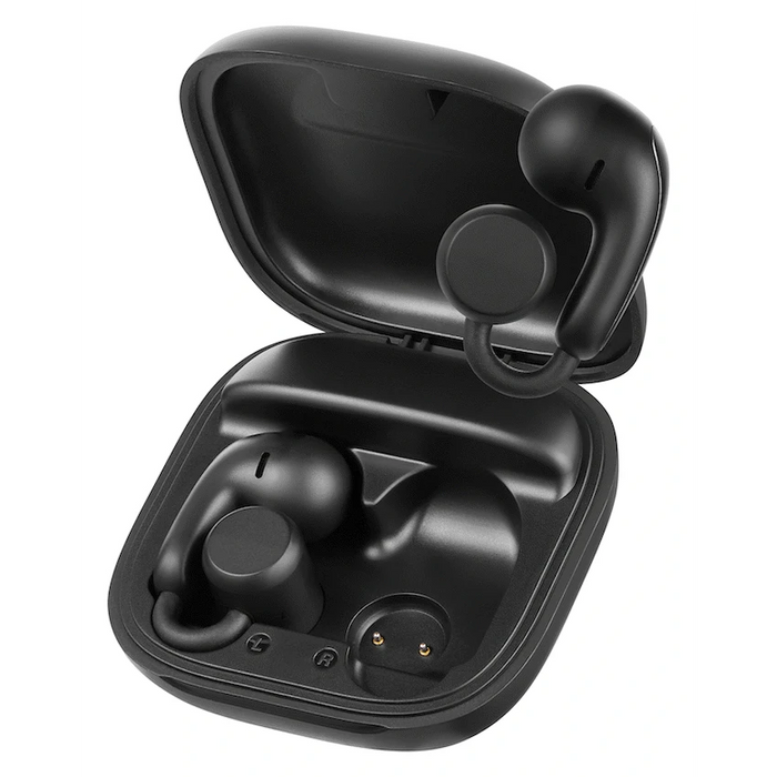 VOLKANOX O400 AIR CONDUCTION IN-EAR OWS EARPHONES - BLACK VOLK