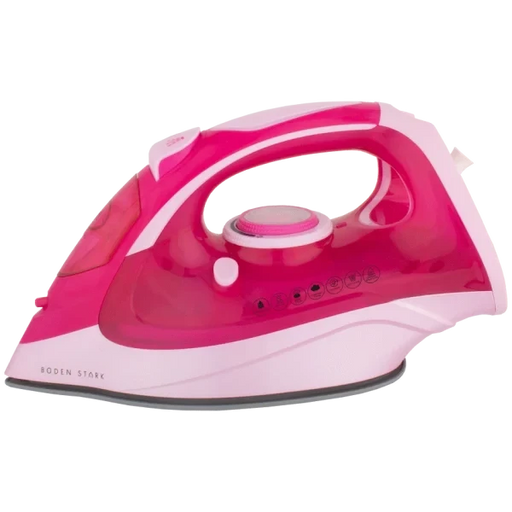 BODEN STARK 2600W CERAMIC STEAM IRON - PINK