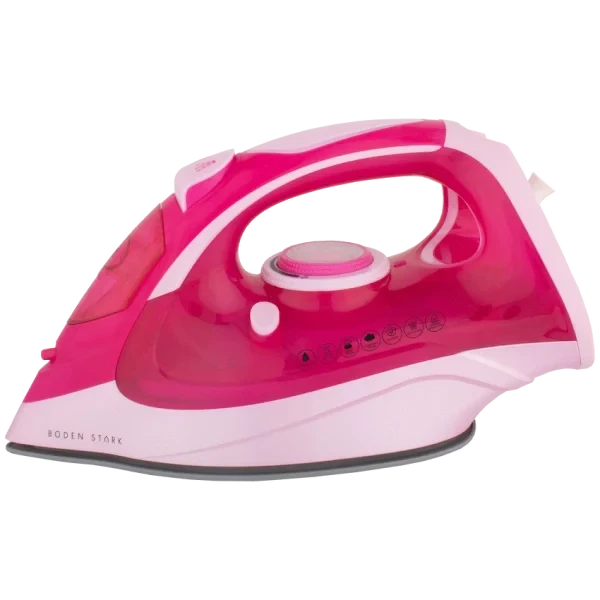 BODEN STARK 2600W CERAMIC STEAM IRON - PINK