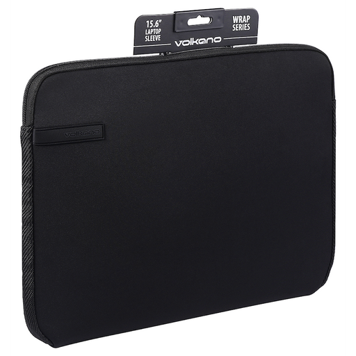 VOLKANO WRAP SERIES LAPTOP SLEEVE 15.6″ – BLACK VOLK