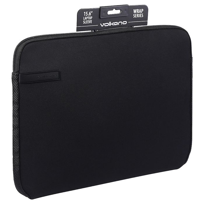 VOLKANO WRAP SERIES LAPTOP SLEEVE 15.6″ – BLACK VOLK