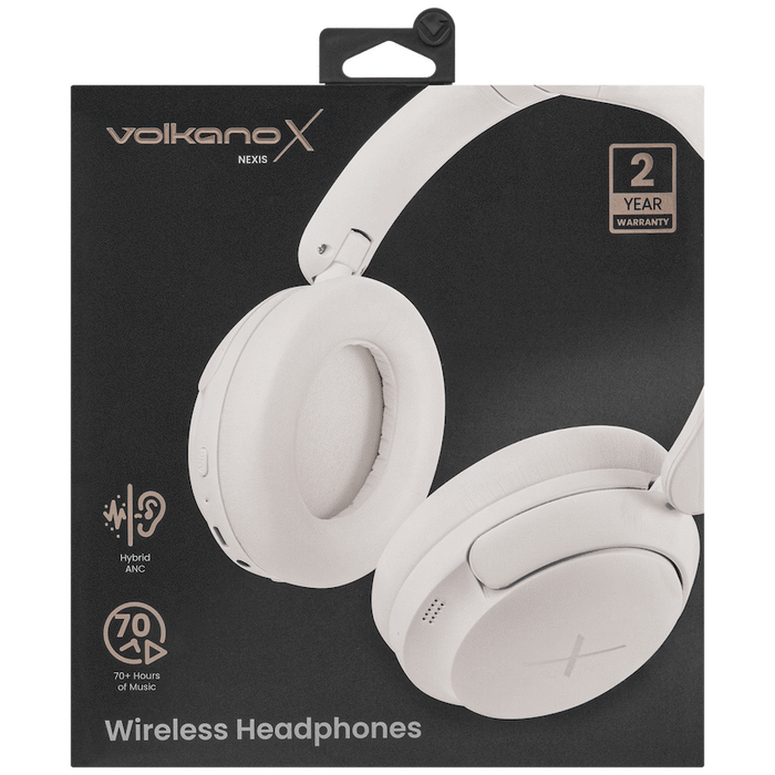 VOLKANOX NEXIS HYBRID ANC HEADPHONES - NUDE VOLK