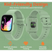 VOLKANO VIVO SERIES KIDS SMARTWATCH - SAGE GREEN VOLK