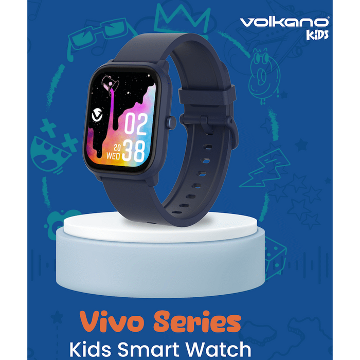 VOLKANO VIVO SERIES KIDS SMART WATCH - DARK BLUE VOLK