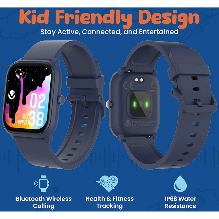 VOLKANO VIVO SERIES KIDS SMART WATCH - DARK BLUE VOLK