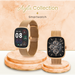 VOLKANO AYLA COLLECTION SMARTWATCH WITH MILANESE STRAP VOLK