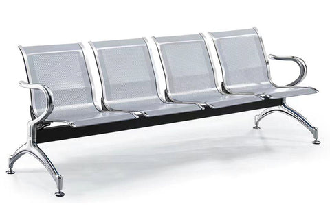 4-SEATER WAITING CHAIR (SILVER) KTMM INVESTMENT PTY LT