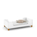 ZUPY MINI BED 1500X700 WHITE/ECO WOOD MATI
