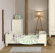 ZUPY MINI BED 1500X700 OFF WHITE/NATURAL MATI