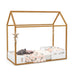 LIV KIDS BED W/WOOD STRUCTURE FOR MATT 1900X900 WHITE/FREIJO MATI