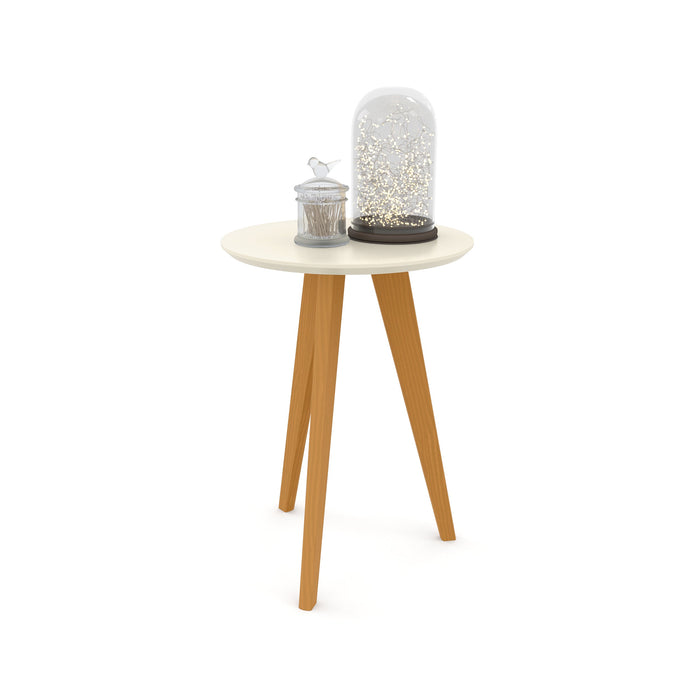 LIV SIDE TABLE OFF WHITE/ECO WOOD MATI