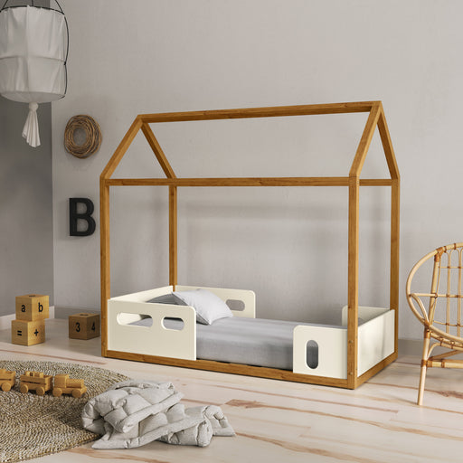 LIV MINI BED FOR MATT 1500X700 OFF WHITE/FREIJO MATI