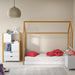 LIV KIDS BED FOR MATT 1900X900 WHITE/FREIJO MATI