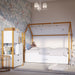 LIV KIDS BED FOR MATT 1900X900 WHITE/FREIJO MATI
