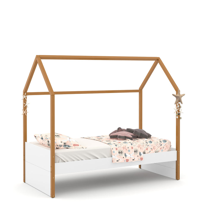 LIV KIDS BED FOR MATT 1900X900 WHITE/FREIJO MATI