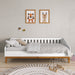 NATURE SINGLE BED FOR MATT 1900X900 WHITE/ECO WOOD MATIC INDUSTRIA