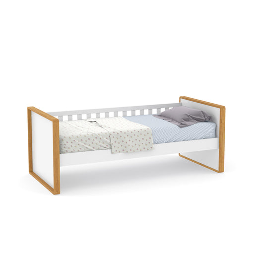 TUTTO SINGLE BED FOR MATT 1900X900 WHITE/FREIJO MATI