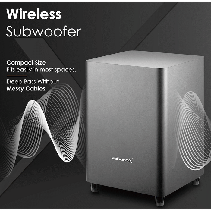VOLKANOX SUPERSONIC 2 SERIES 2.1 200W SOUNDBAR SYSTEM WITH W VOLK