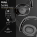 VOLKANOX HALO ANC BLUETOOTH HEADPHONE - BLACK VOLK