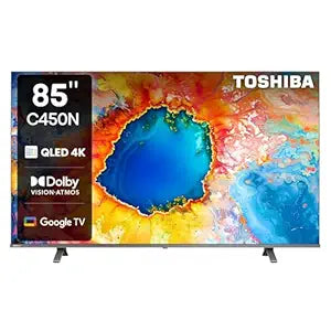 TOSHIBA 85" C450NP QLED 4K SMART TV TOSH