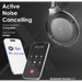 VOLKANOX VXH100 BLUETOOTH HEADPHONES WITH ANC  - BLACK VOLK