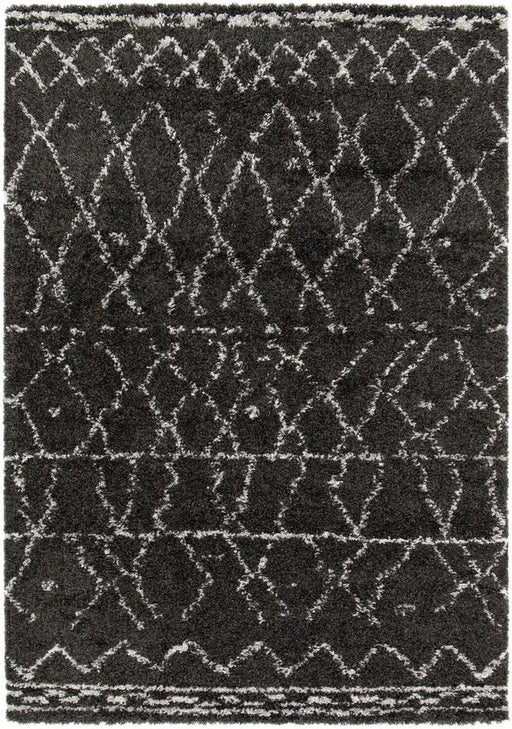 GIPSY RUG 160X230 - BERBE DESIGN BLACK RUGS ORIGINAL