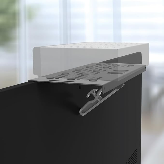 BARKAN TOP OF SCREEN AUDIO VISUAL SHELF 32" - 70" BARK