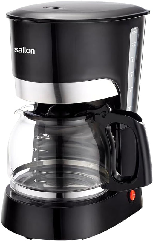 Salton 1.5L filter coffee maker black design
