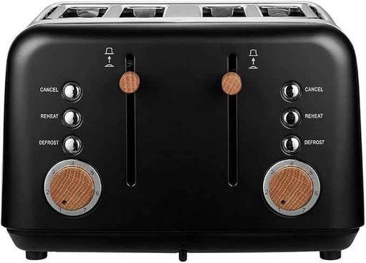 BODEN STARK ANSON COLLECTION 4-SLICE STAINLESS STEEL TOASTER