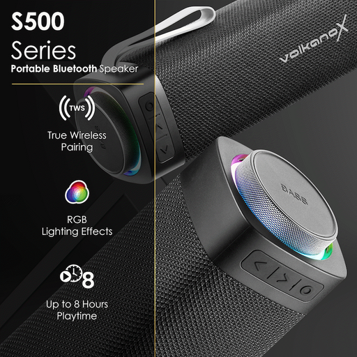VOLKANOX S500 PORTABLE BLUETOOTH SPEAKER VOLK