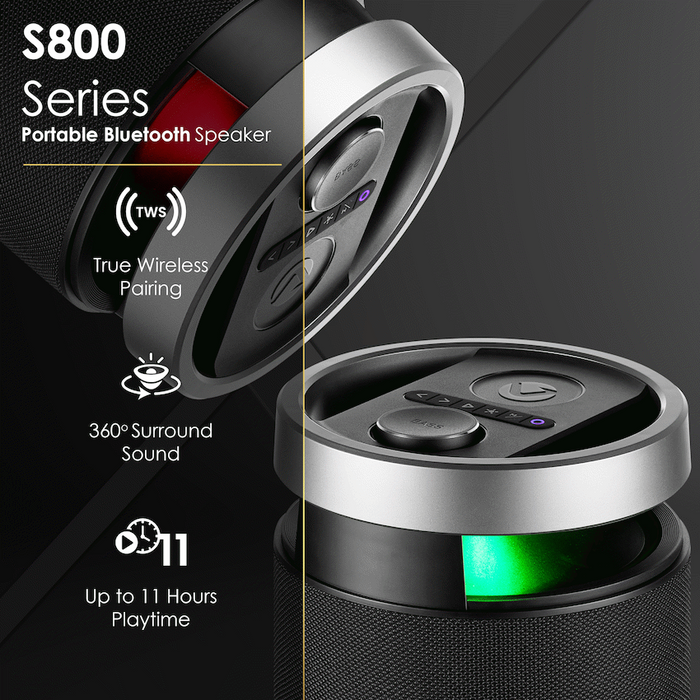 VOLKANOX S800 PORTABLE BLUETOOTH PARTY SPEAKER VOLK