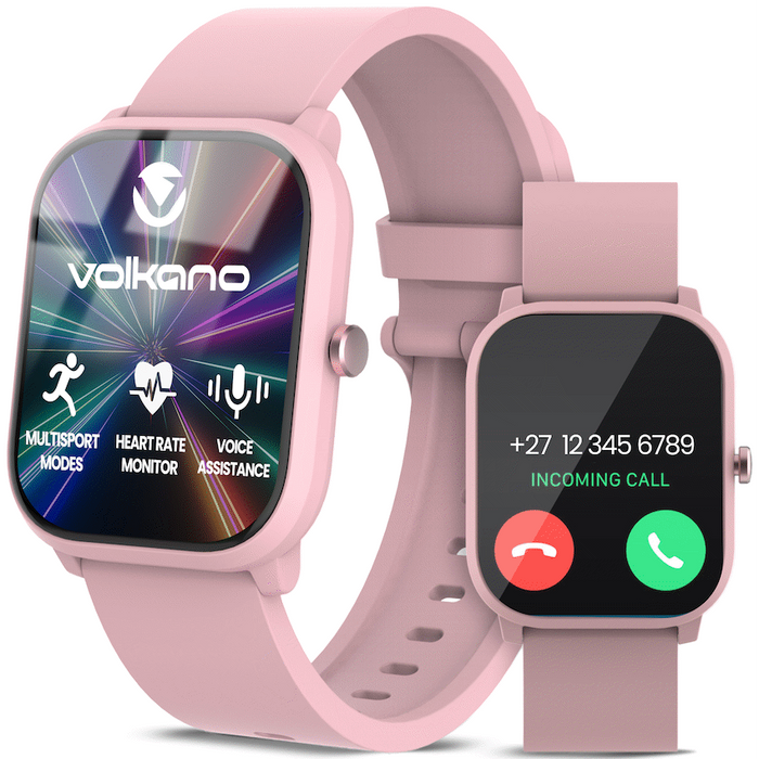 VOLKANO VIVO SERIES KIDS SMARTWATCH - PASTEL PINK VOLK