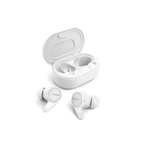 PHILIPS TRUE WIRELESS IN-EAR EARBUDS WHITE PHIL