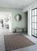 ELLE RUG 160X230 - GEOMETRICAL SQUARE LINE DESIGN RUGS ORIGINAL