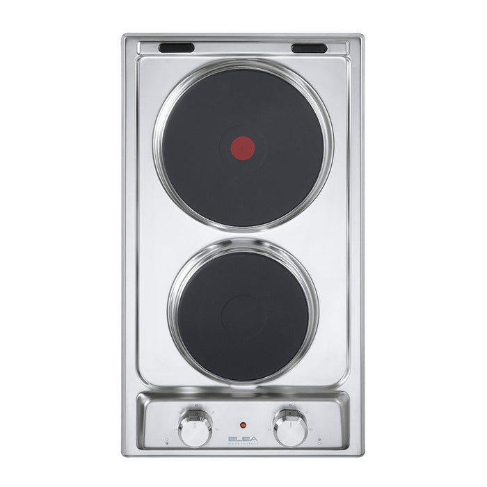 ELBA 30CM 2PL ELECTRIC HOB S/S ELBA