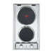 ELBA 30CM 2PL ELECTRIC HOB S/S ELBA