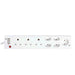 AUSMA 8 WAY MULTIPLUG WITH USB TYPE C BARK