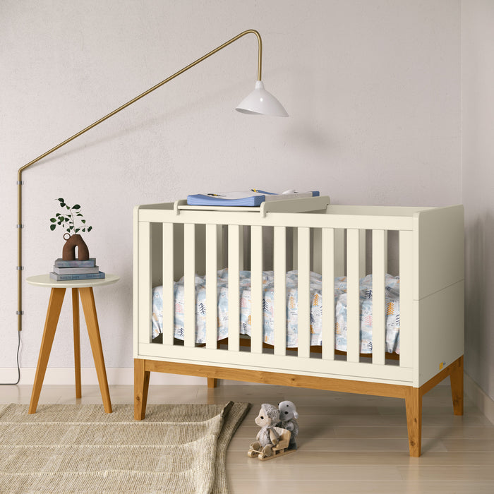 NATURE CRIB OFF WHITE/ECO WOOD MATI