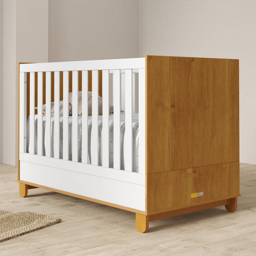 ZUPY CRIB FREIJO/WHITE/ECO WOOD MATI