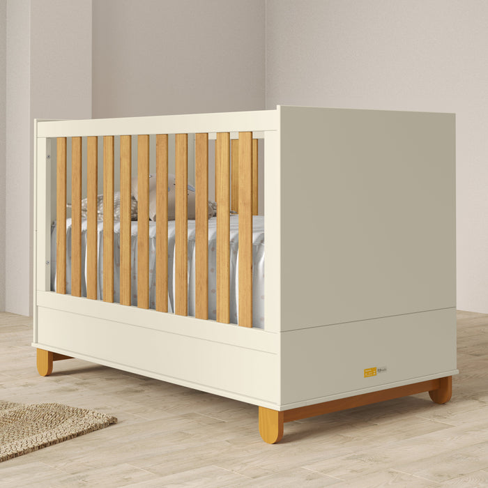 ZUPY CRIB OFF WHITE/FREIJO/ECO WOOD MATI