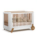 FUN CRIB WITH CASTERS WHITE/ECO WOOD (FOR MATT 1300X700MM) MATI