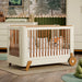 FUN CRIB WITH CASTERS OFF WHITE/ECO WOOD (FOR MATT 1300X700M MATI