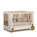 FUN CRIB WITH CASTERS OFF WHITE/ECO WOOD (FOR MATT 1300X700M MATI