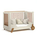 FUN CRIB WITH CASTERS OFF WHITE/ECO WOOD (FOR MATT 1300X700M MATI