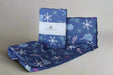 91CM SNOW FLAKES & FLOWERS KIDDIES BEDDING SET JENOVIC INVESTMENTS CC