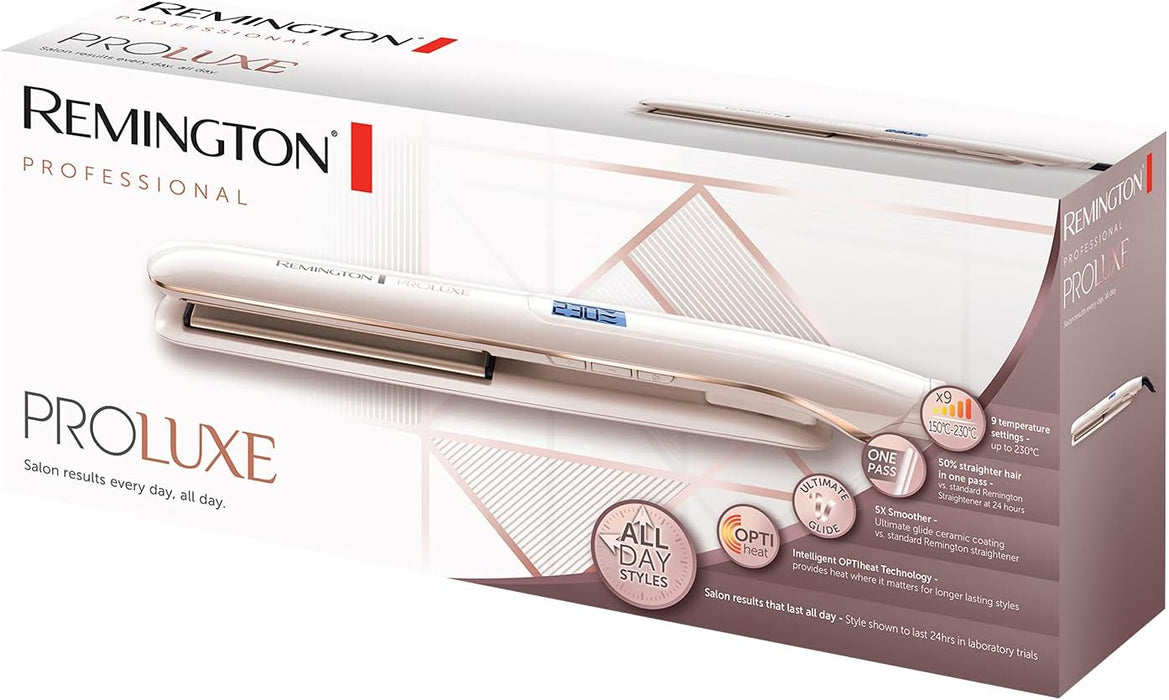 REMINGTON PROLUXE PEARL AND GOLD HAIR STRAIGHTENER VISION SALES & MARKETI